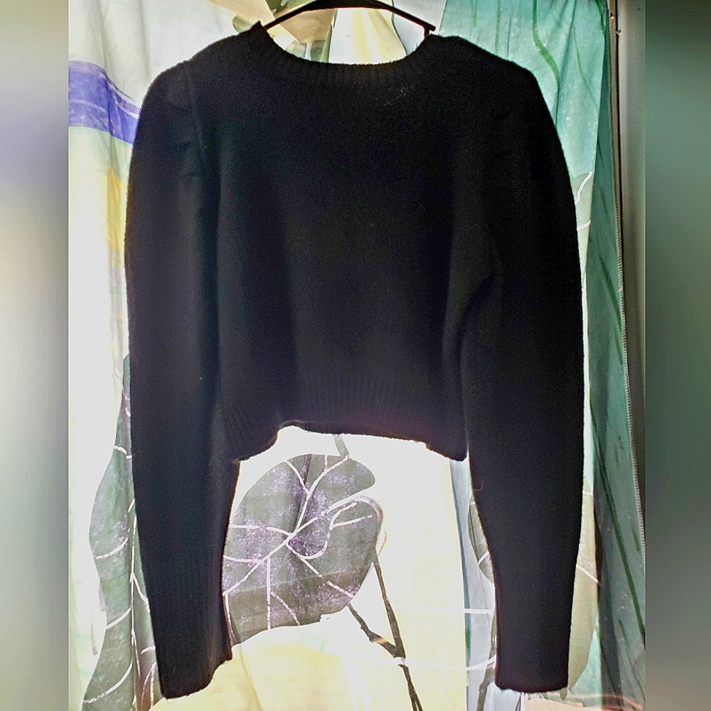 Wild Fable (Target) Puff-Sleeve Knit Sweater - Size XS